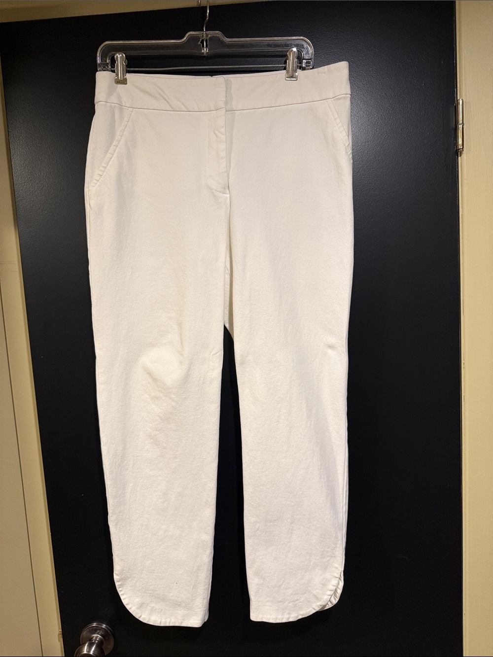 Trina Turk | White Cropped Pants size 10